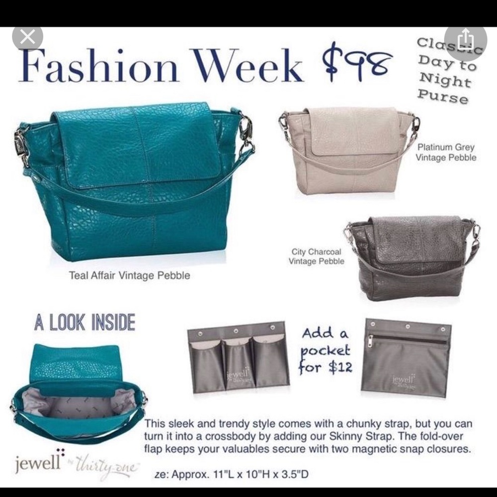 Jewell by Thirty One Handbag